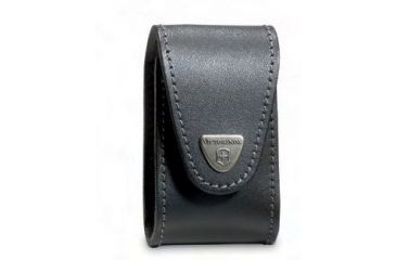 Image of Victorinox SwissChamp XLT Leather Swiss Army Knife Pouches Black 4.0521.XL-X1