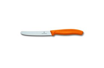 Image of Victorinox Utility 4.50in. Serrated Round Bulk Orange 6.7836.L119