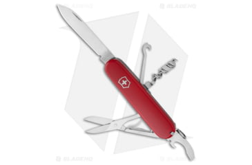 Image of Victorinox Compact Swiss Army Multi-Tool, 2.75in, Red Handle, Red/Gray, 3.58 inch, BHQ-2081
