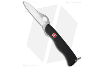 Image of Victorinox One Hand Sentinel Folding Knife, Black Handle, Black/Gray, One Size, BHQ-4041
