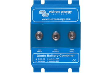 Image of Victron Energy Argo Diode Battery Combiner, 80 amps, 2 Batteries, Blue, BCD000802000