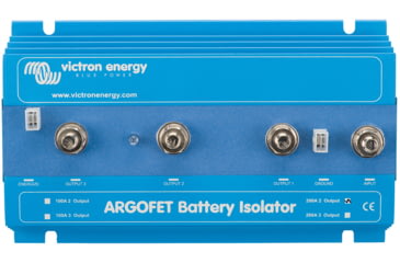 Image of Victron Energy Argo FET Battery Isolator, 200 amps, 2 Batteries, Blue, ARG200201020R
