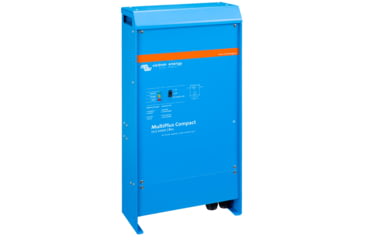 Image of Victron Energy Multiplus Inverter/Charger, 12 volts, 2000W, 80 amps Battery Charger, 50 amps Transfer Switch, Blue, CMP122200100