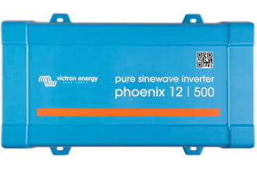 Image of Victron Energy Phoenix Inverter VE.Direct, 12 volts, 500W, 120 VAC, 50/60Hz, Blue, PIN125010500