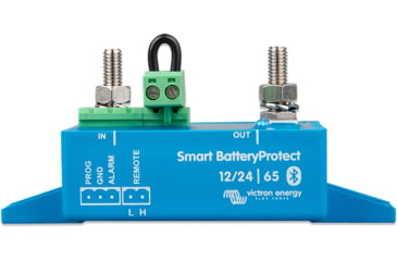 Image of Victron Energy Smart BatteryProtect, 65 amps, 6-35 volts, Bluetooth Capable, Blue, BPR065022000