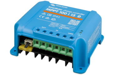 Image of Victron Energy SmartSolar MPPT Charge Controller, 100V, 15 amps, Blue, SCC110015060R