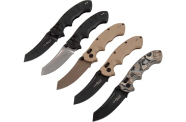 Image of Viking Tactics Patriot Folding Blade Knife, FDE/FDE, VTAC-K7-PF-FDE