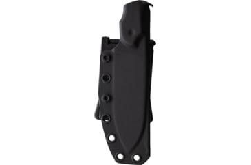 Image of Viper Basic3 Black Micarta Fixed Blade Knife, 8in Overall, 3.5in Stonewash D2 Tool Steel Spear Point Blade, Black Canvas Micarta Handle, Black Kydex Belt Sheath, VT4036CB