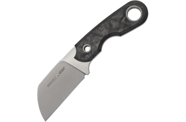 Image of Viper Berus 2 Fixed Blade CF Knife, 2.5 satin finish Bohler M390 stainless sheepsfoot, Marbled carbon fiber handle, VT4014FCM