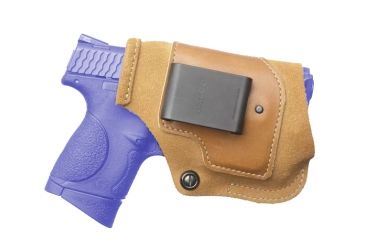 Image of Viridian Leather IWB Holster by Galco, Right Hand - S&amp;W M&amp;P 3 inch w/ Viridian C5 Series