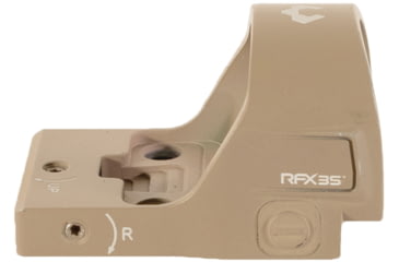 Image of Viridian RFX35 Green Dot Reflex Sight, Flat Dark Earth, 3 MOA