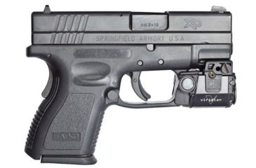 Image of Viridian Universal Sub-Compact ECR Green Laser w/ Tactical Light, Black, Ambidextrous, C5L