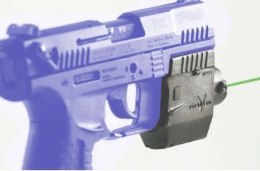 Image of Viridian Walther P22 w/3.4" &amp; 5" Barrel Green Laser WP22