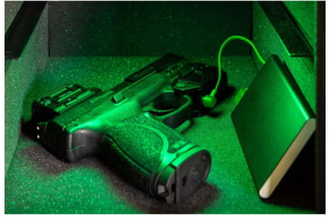 Image of Viridian Weapon Technologies CTL Custom 525 Lumens LED Weapon Light, Lithium Ion, Black, Hellcat/Hellcat Pro, 930-0048