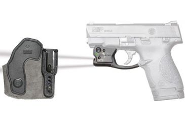 Image of USED Viridian Weapon Technologies Reactor TL Gen2 ECR Tactical Light With Radiance And IWB Holster For S&amp;W M&amp;P Shield, EDEMO2