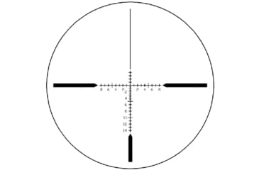 Image of Viridian Weapon Technologies Viridian Serac Rifle Scope 6-24x50 30mm SFP Etched VFD-2 Black 1E1C5DAA, VL9810008