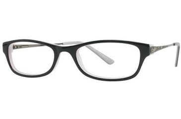 Image of Visions 187 Eyeglass Frames - Frame Ebony/Gunmetal VIVISION18701