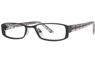 Image of Visions 171 Eyeglass Frames - Frame Black/Plaid, Size 48/17mm VIVISION17103