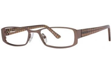 Image of Visions 171 Eyeglass Frames - Frame Brown/Plaid, Size 48/17mm VIVISION17102