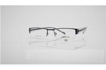 Image of Visions 180 Eyeglass Frames - Frame Blue/Grey, Size 53/19mm VIVISION18003