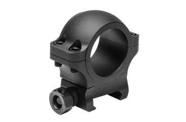 Image of VISM 30mm Hunter Rifle Scope Rings/0.9In Height, Black VR30H09