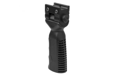 Image of VISM 45 90 -45 Degree Side to Side Vertical Grip, Black VAAR45VG