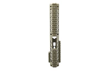 Image of VISM AR15 Keymod Handguard/ Two Piece/ Drop In Fit/ Carbine Extended Handguard Length/ 13 L, Tan VMARKMCET