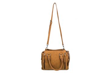 Image of Vism Daisy Crossbody Satchel, Brown, BWQ002