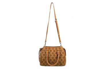 Image of Vism Daisy Crossbody Satchel, Brown, BWQ002