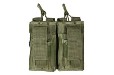 Image of Vism Double Pistol Mag Pouch, Green  CVP2P2931G