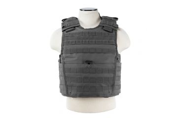 Image of Vism Expert Plate Carrier Vest, Urban Gray, Medium - 2XL CVPCVX2963U