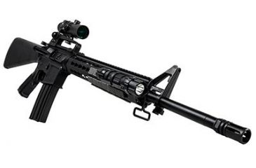 Image of Vism Keymod 1in Extended Flashlight Mount/Standard, Black VMFLKM