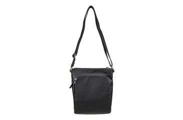 Image of Vism Messenger Crossbody Bag, Black, BWT001