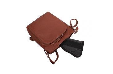 Image of Vism Messenger Crossbody Bag, Brown, BWT002