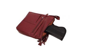 Image of Vism Messenger Crossbody Bag, Red, BWT003