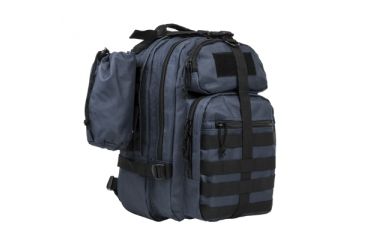 Image of Vism Sling Backpack Pack/ Water Bottle Carrier/ Blue W/Black Trim CBMSL2959