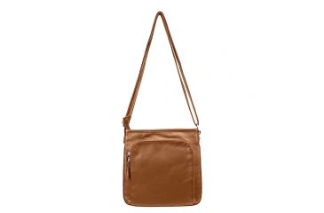 Image of Vism Small Messenger Crossbody, Brown, BWV002