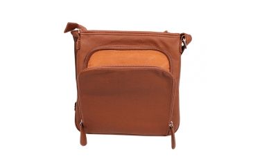 Image of Vism Small Messenger Crossbody, Brown, BWV002