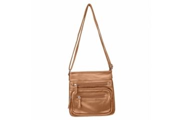Image of Vism Small Messenger Crossbody, Brown, BWV002