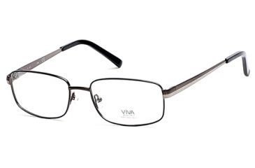 Image of Viva VV0324 Eyeglass Frames - Matte Black Frame Color