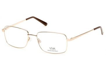 Image of Viva VV0325 Eyeglass Frames - Gold Frame Color