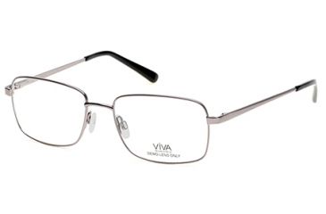 Image of Viva VV0325 Eyeglass Frames - Matte Gun Metal Frame Color