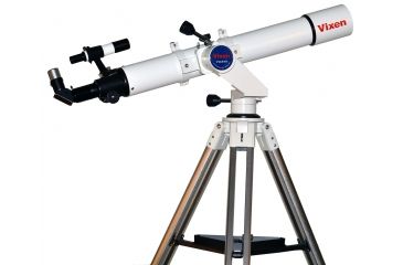 Image of Vixen A80Mf Achromatic Refractor Telescope, 80mm, w/Porta Tall Mount, White 39952T
