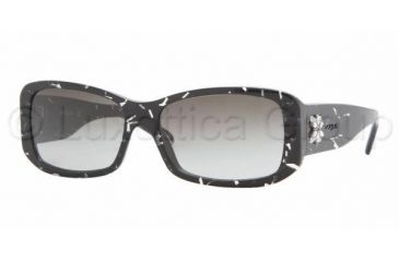 Image of Vogue VO2571SB Progressive Sunglasses Striped Black Frame / 55 mm Prescription Lenses, 156711-5515, Select Frame Color / Lens Diameter Striped Black Frame / 55 mm Prescription Lenses