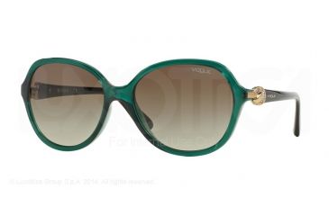 Image of Vogue VO2916SB Single Vision Prescription Sunglasses VO2916SB-22668E-58 - Lens Diameter 58 mm, Frame Color Pine Green