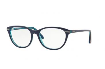 Image of Vogue VO2937 Eyeglass Frames 2278-53 - Bluette/Orange/Azure Tr Frame