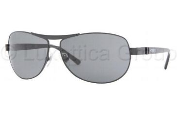 Image of Vogue VO3675S Sunglasses 352/87-6212 - Gloss Black Gray