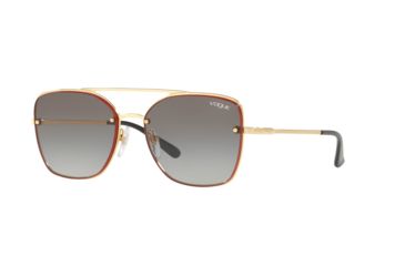 Image of Vogue VO4112S Sunglasses 280/11-56 - Gold Frame, Grey Gradient Lenses