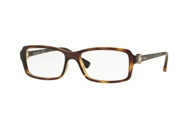 Image of Vogue VO5001B Progressive Prescription Eyeglasses W656-52 - Dark Havana Frame
