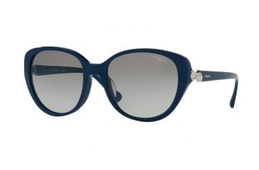Image of Vogue VO5092BF Sunglasses 247911-55 - Blue Frame, Grey Gradient Lenses
